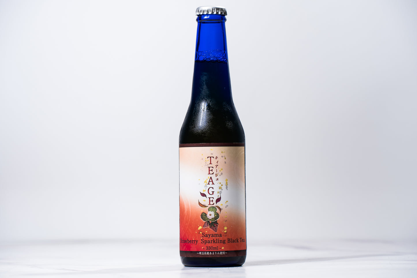 狭山茶スパークリングティー【TEAGE-ティアージュ-】苺和紅茶