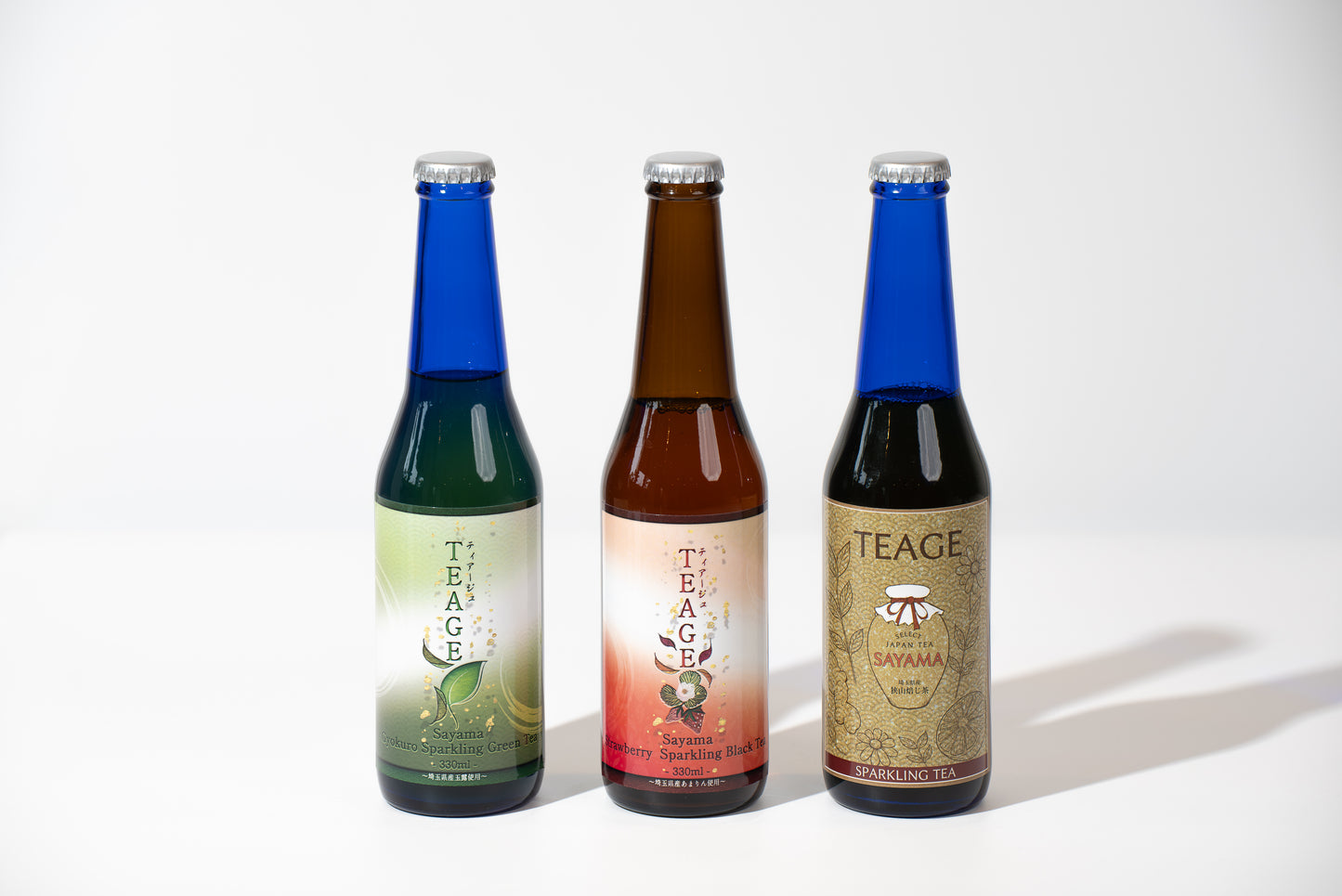 
                  
                    狭山茶高級スパークリングティー【TEAGE-ティアージュ-】3本セット
                  
                