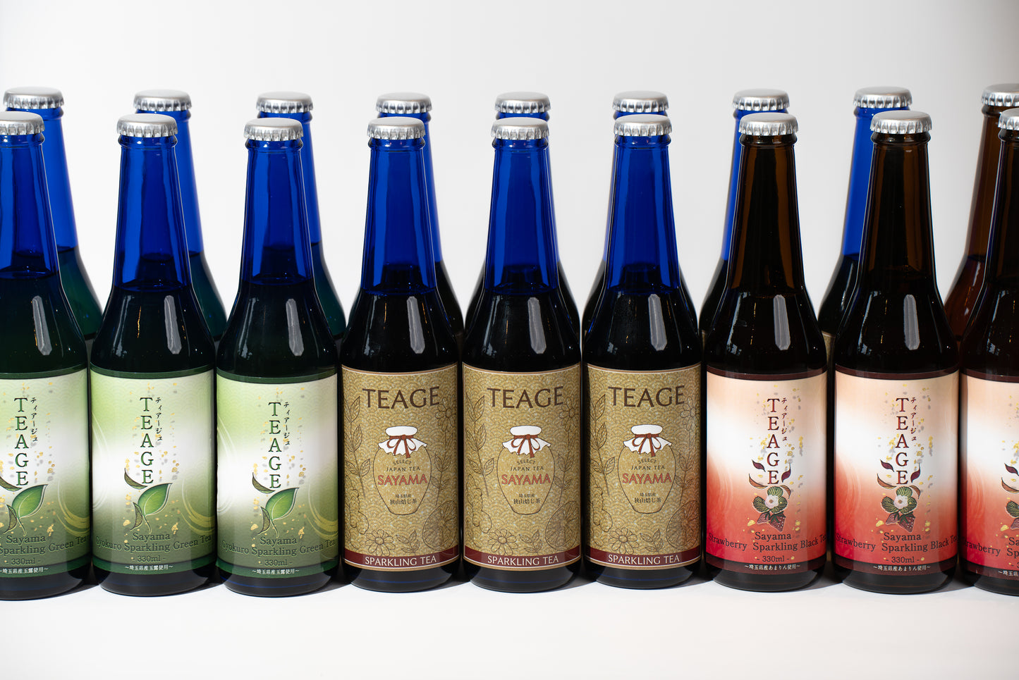 
                  
                    狭山茶高級スパークリングティー【TEAGE-ティアージュ-】3本セット
                  
                