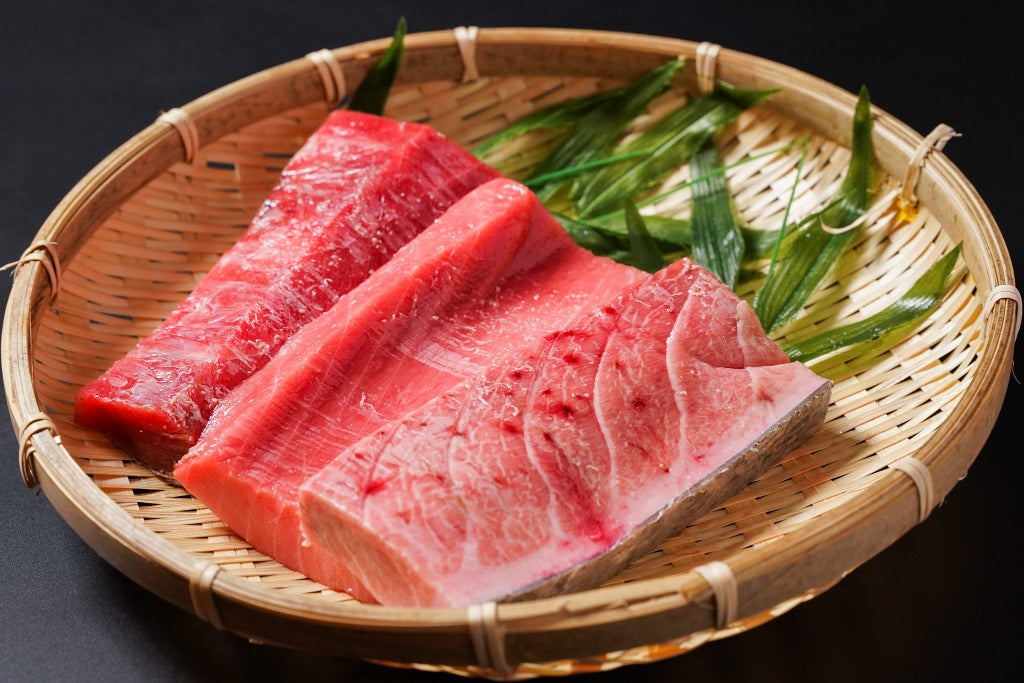 厳選 極上本鮪 食べ比べセット≪塩釜産・長崎産≫【赤身・中トロ